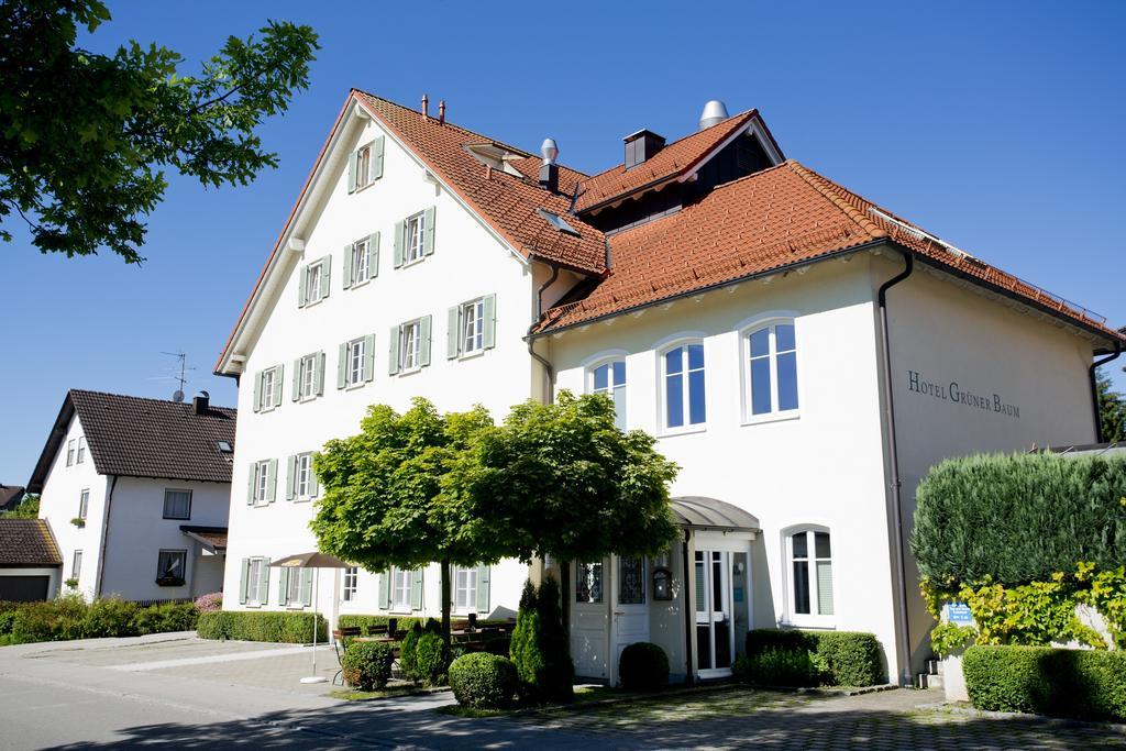 Hotel Gruener Baum Кауфбойрен Экстерьер фото